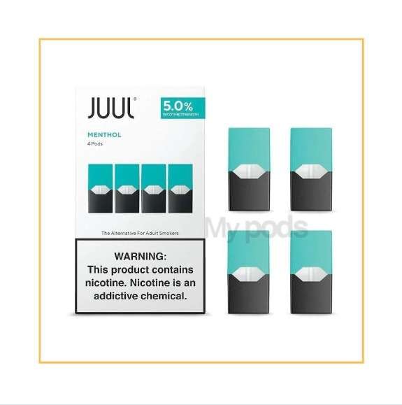 Juul Menthol, Juul Refill Menthol, Juul, Puffs